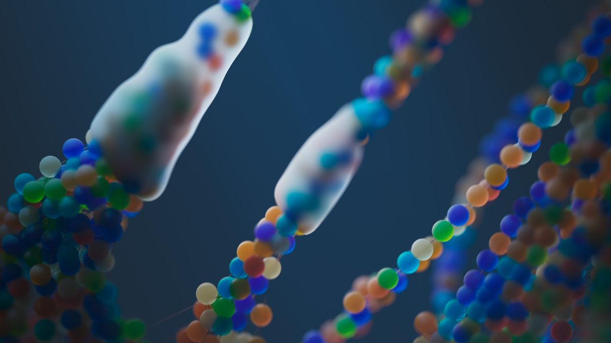 DNA sarmalı görseli